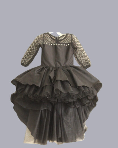 Black colour party wear for girls - Image 2