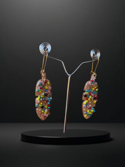 Shining western earrings