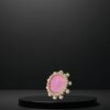 Pink ethnic ring