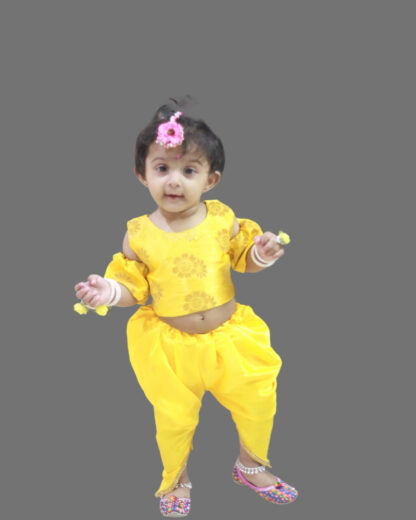 Yellow ethnic wear for girls