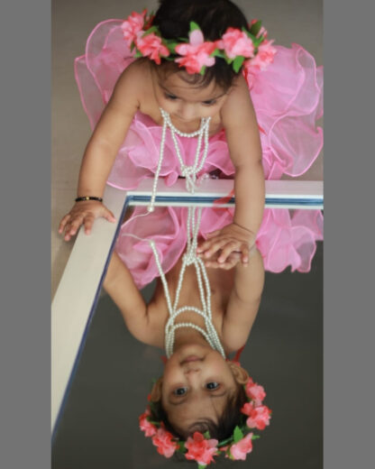Pink birthday special wear for girls