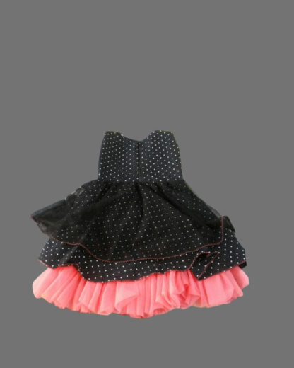Black pink party wear for girls - Image 2