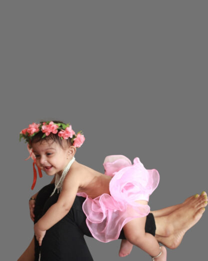 Pink birthday special wear for girls - Image 3