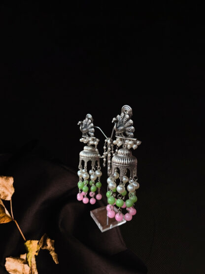 Tri colour jhumka - Image 4