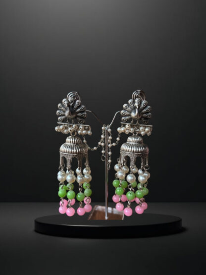 Tri colour jhumka